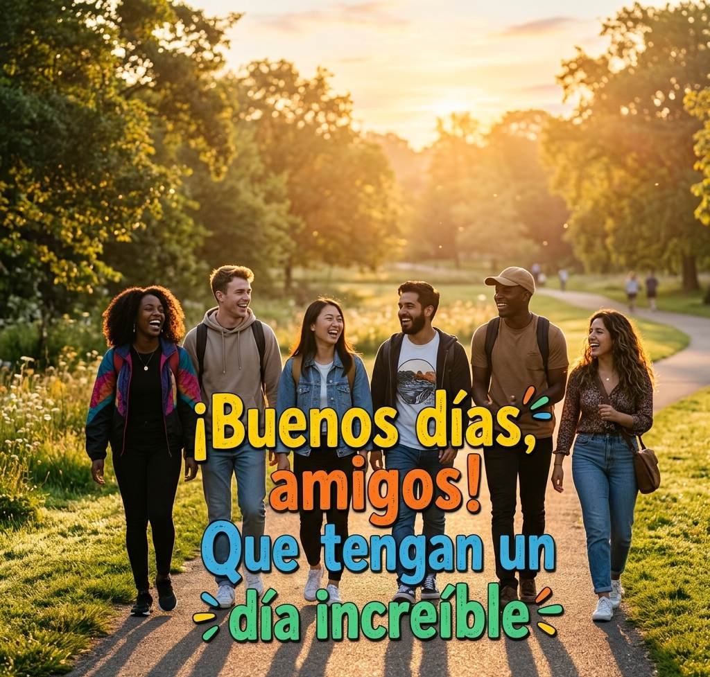 Buenos dias amigos 3