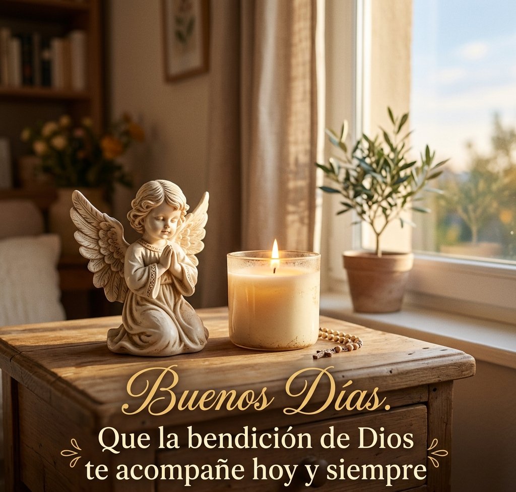 buenos dias bendiciones angel