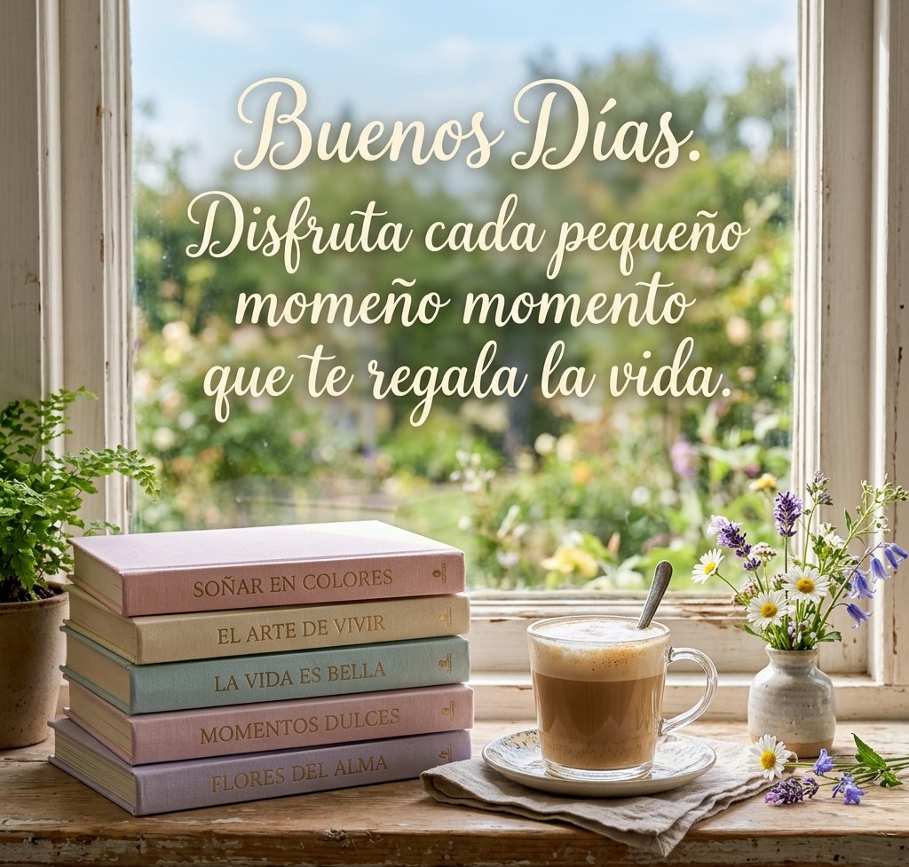 buenos dias bonitos cafe libros