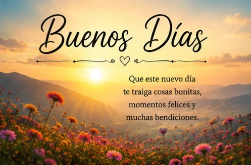 imagenes de buenos dias bonitas