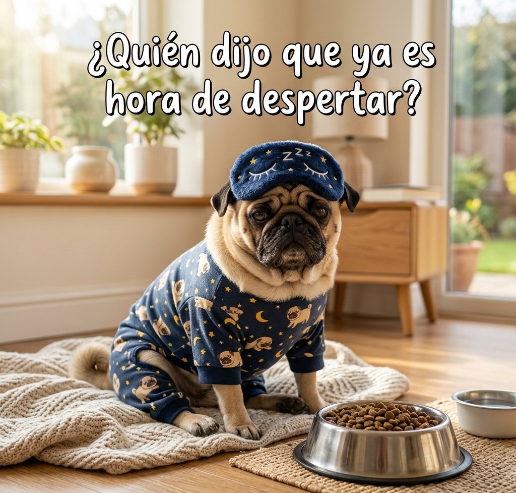 buenos dias con perros graciosos