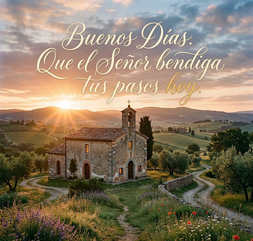 buenos dias cristianos capilla amanecer