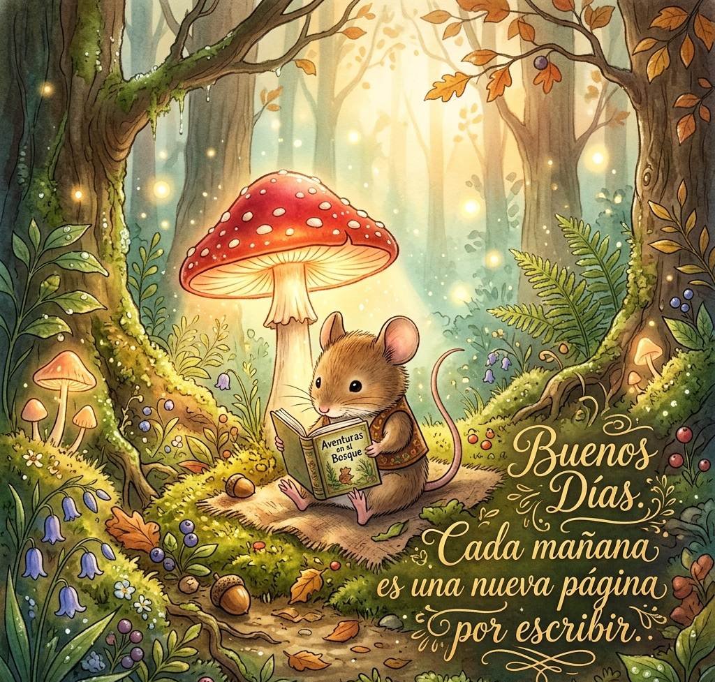 buenos dias diferentes raton libro