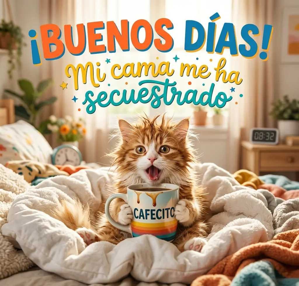 buenos dias alegres y divertidos
