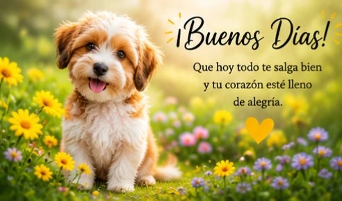 buenos dias con humor y alegria