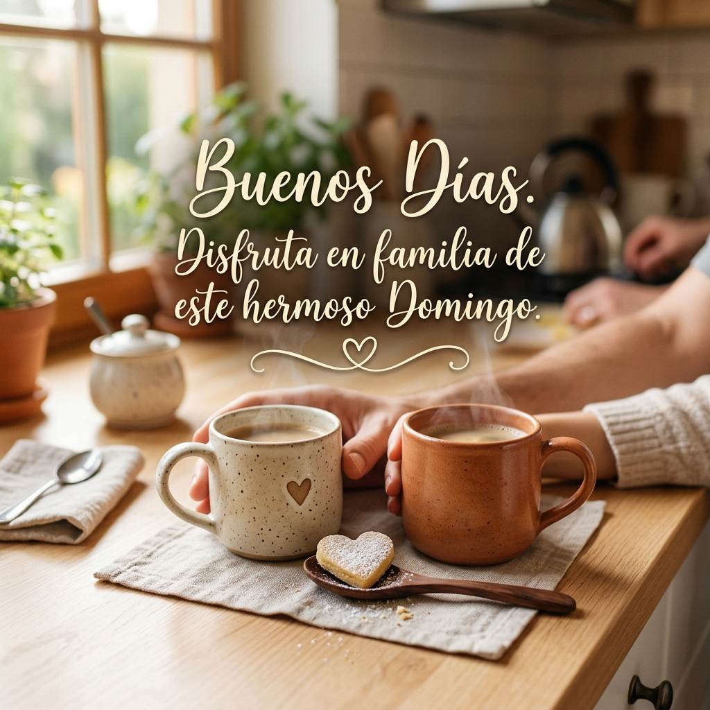 buenos dias domingo familia