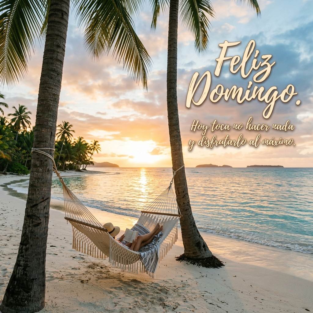 buenos dias domingo hamaca