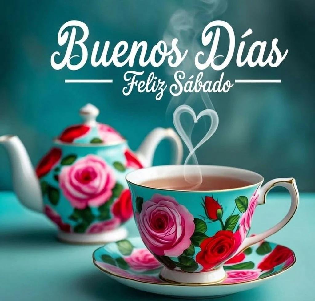 buenos dias feliz sabado