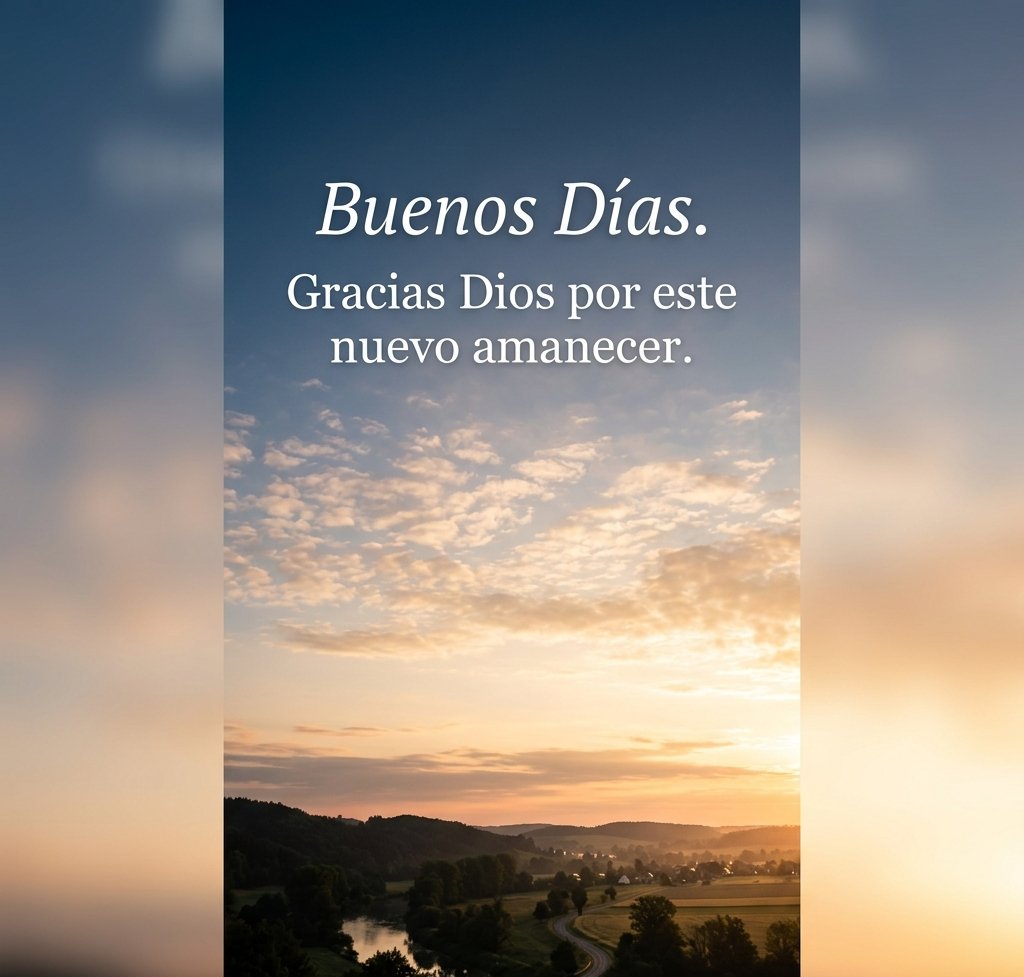 mensaje gracias dios buenos dias