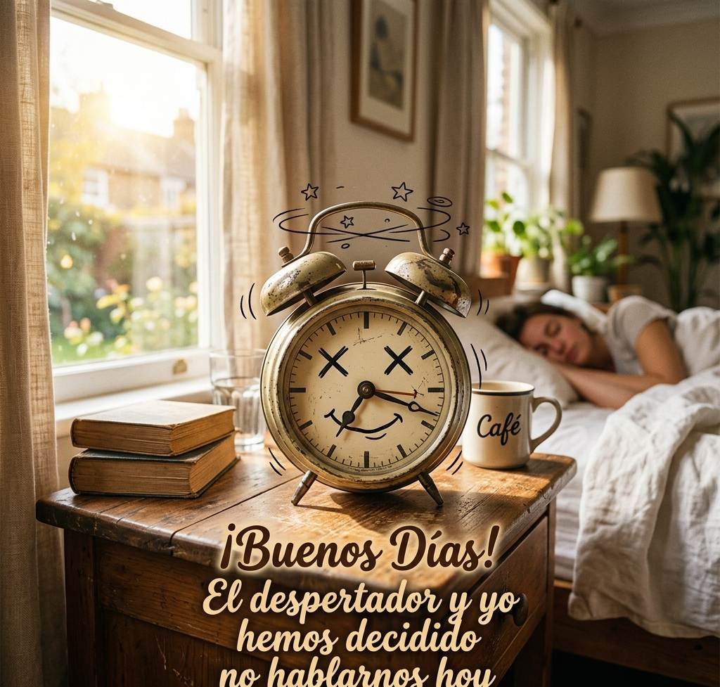 buenos dias graciosos despertador
