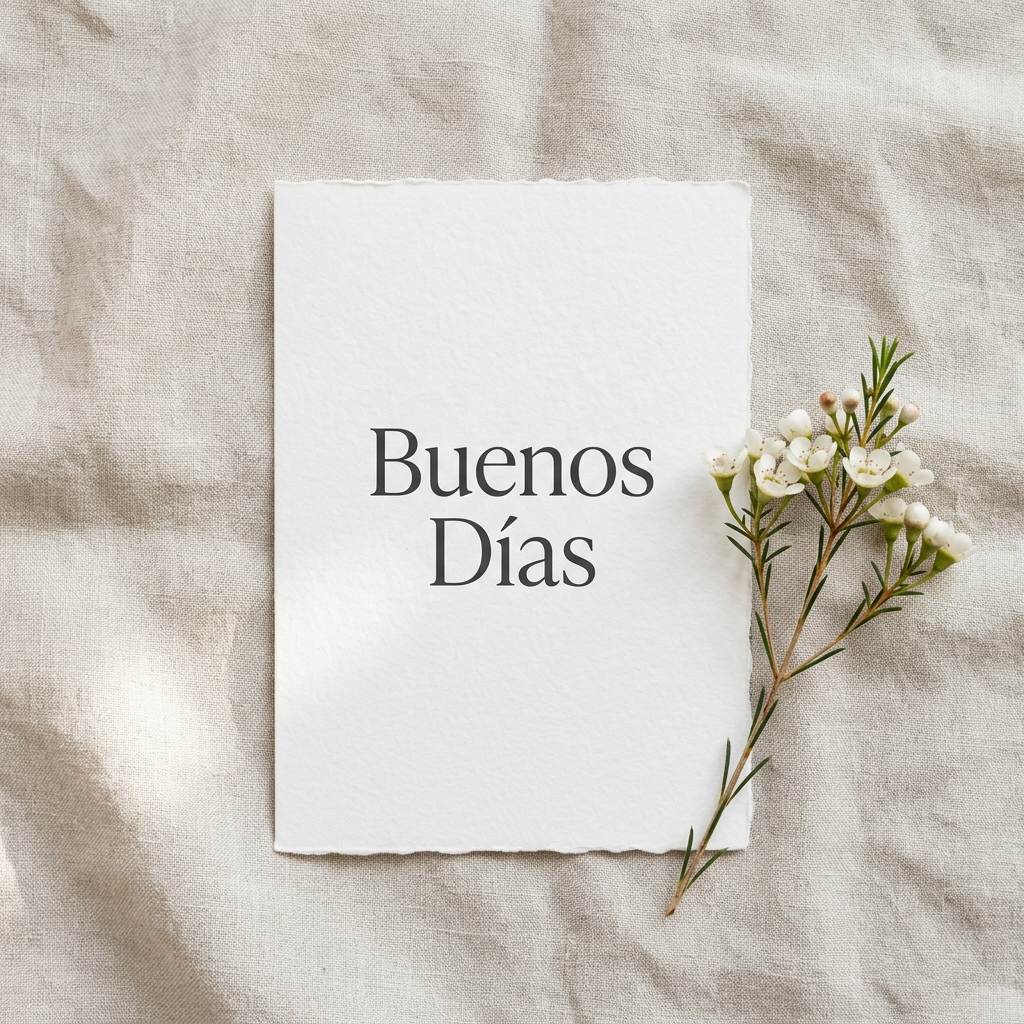 buenos dias gratis tarjeta