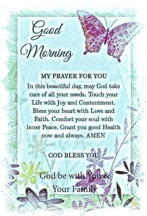 buenos dias feliz y bendecido dia