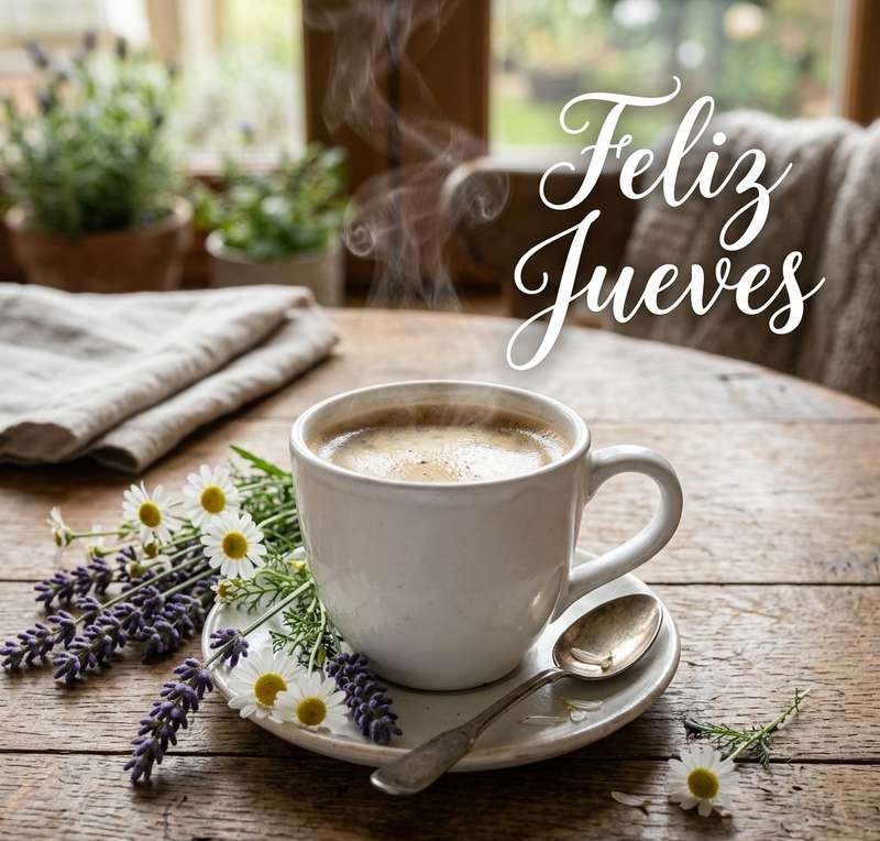 buenos dias jueves cafe