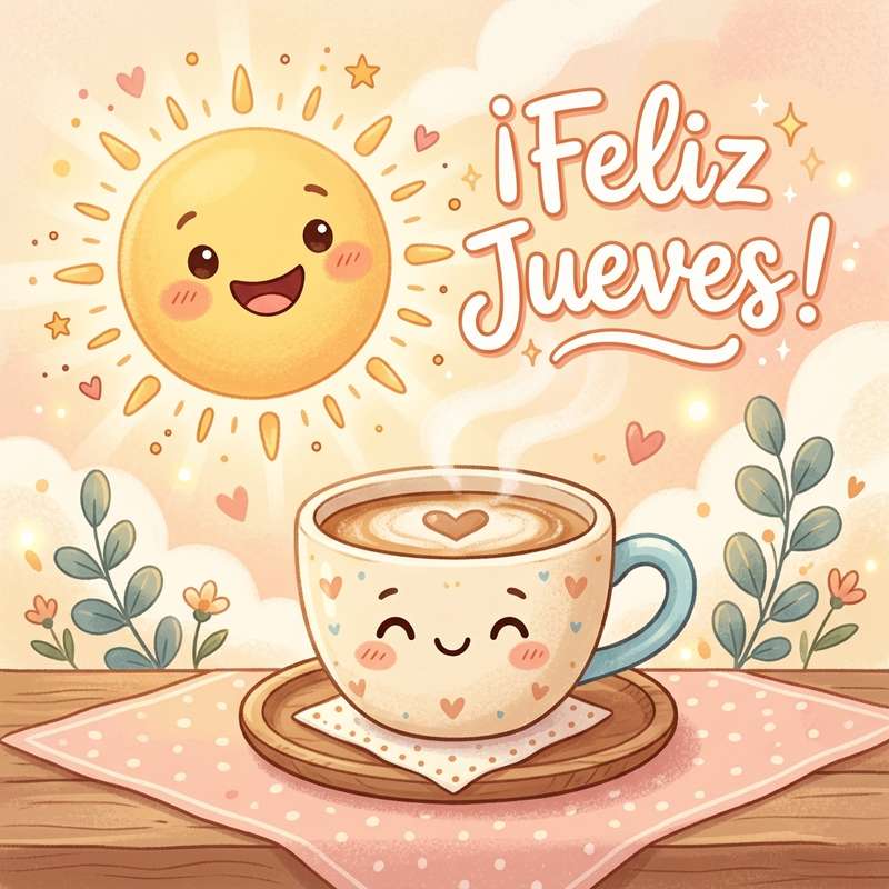 feliz jueves amiga