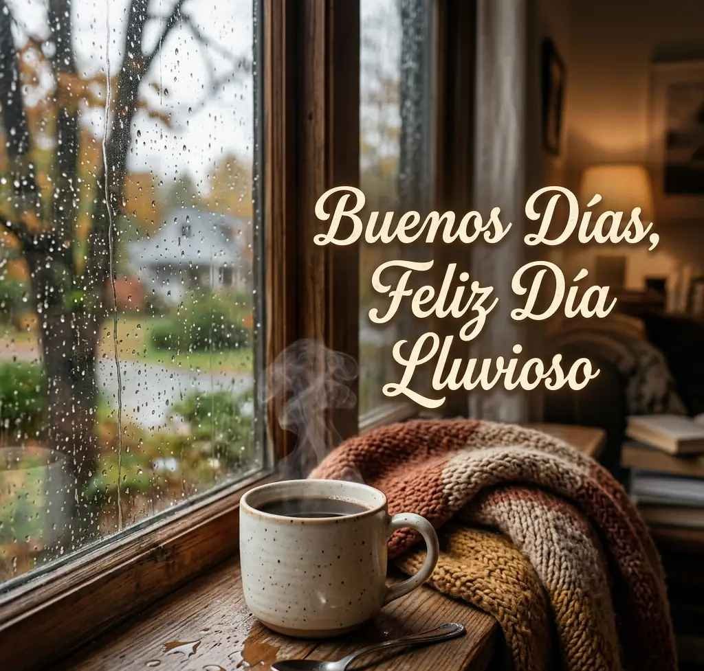 buenos dias con lluvia