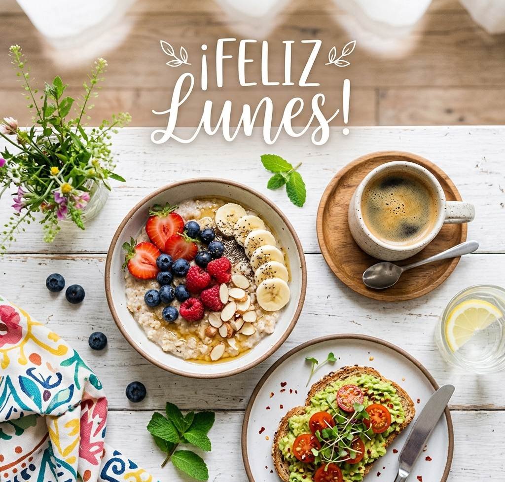 buenos dias lunes desayuno