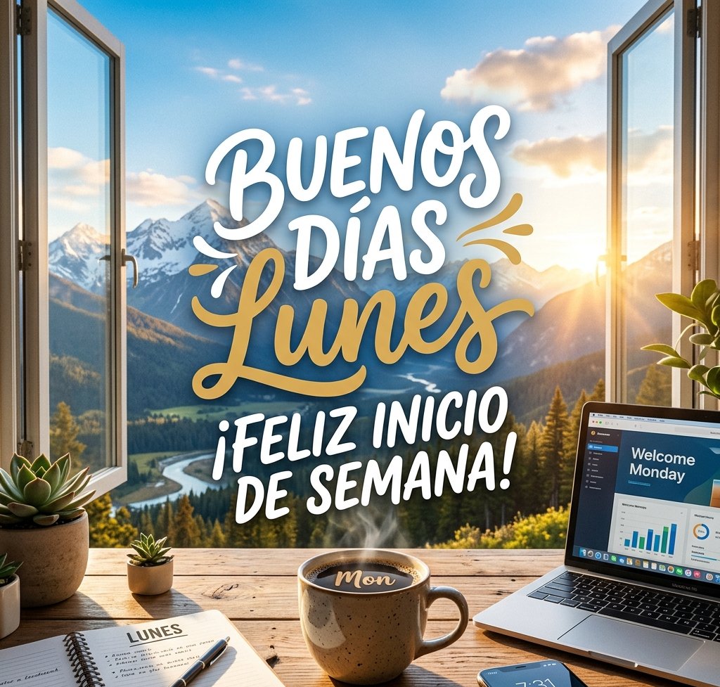 buenos dias lunes frases positivas