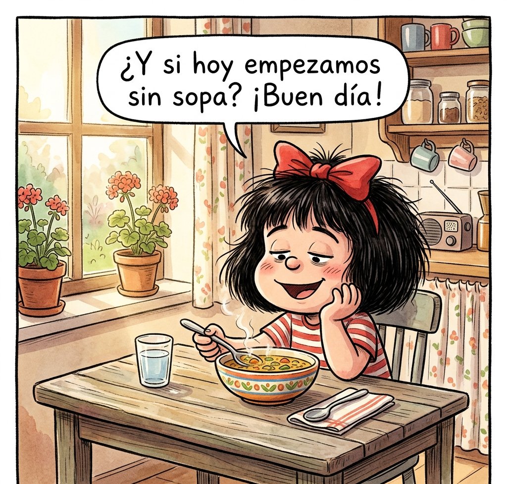Imágenes de Buenos Días Mafalda