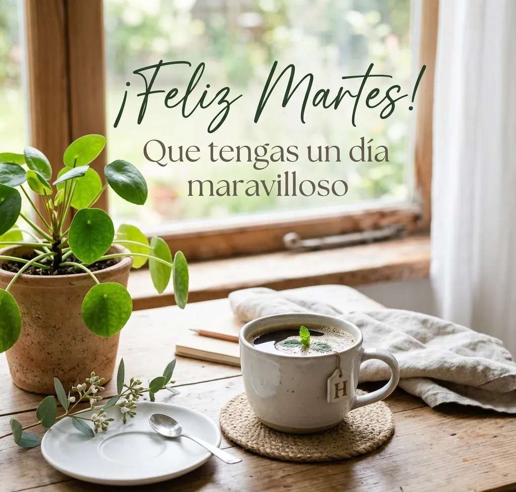 buenos dias feliz martes