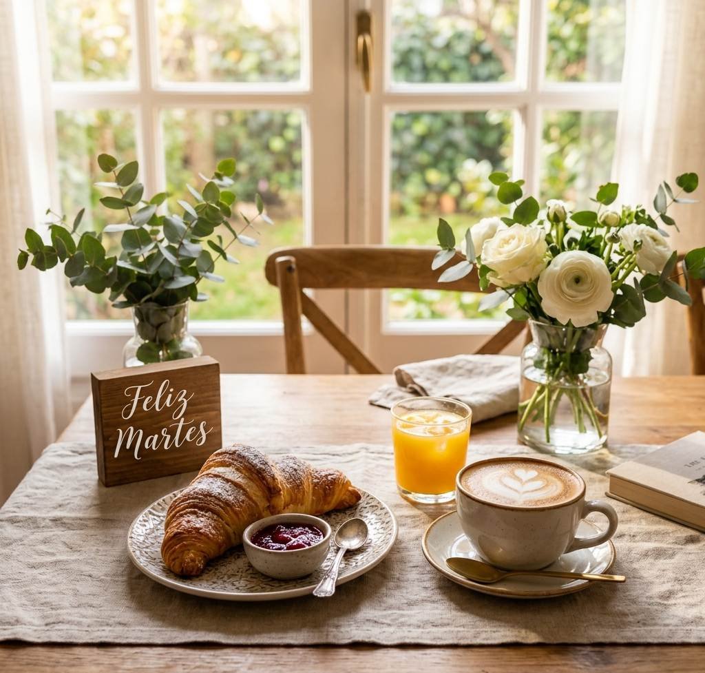 buenos dias martes desayuno