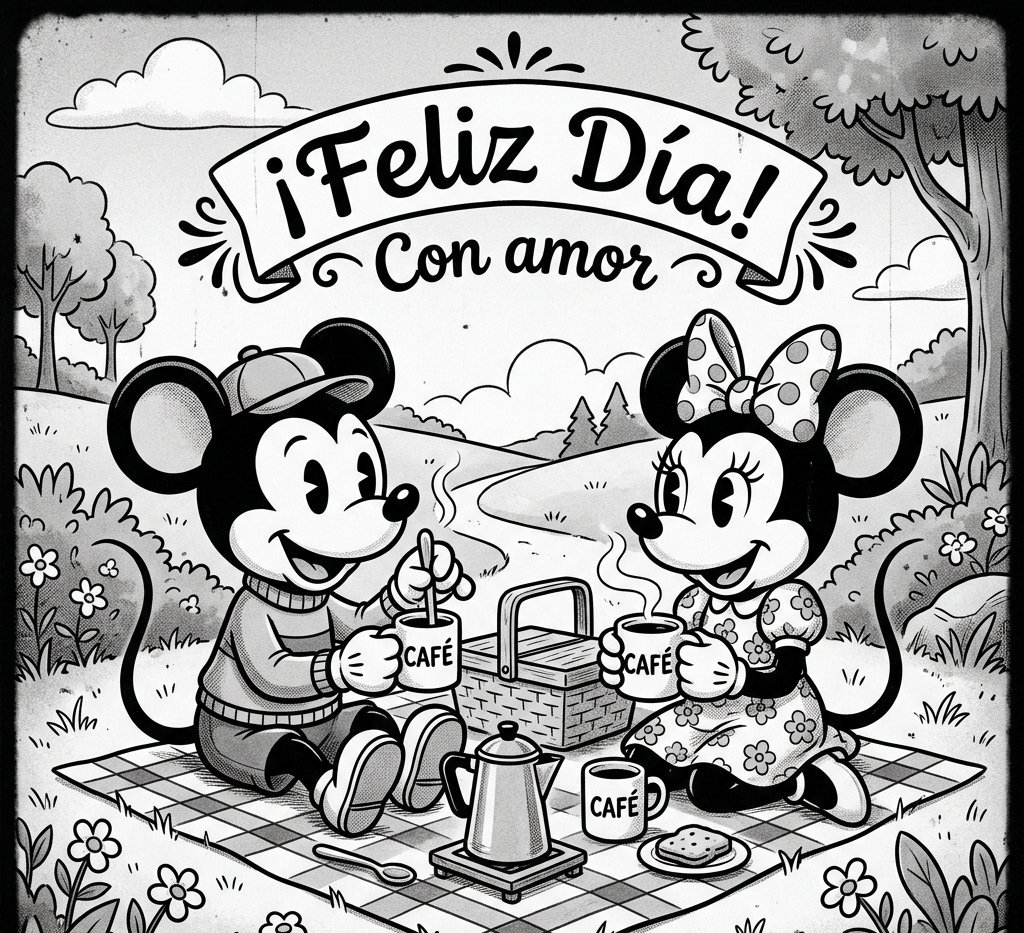 Imágenes de Buenos Días Mickey Mouse
