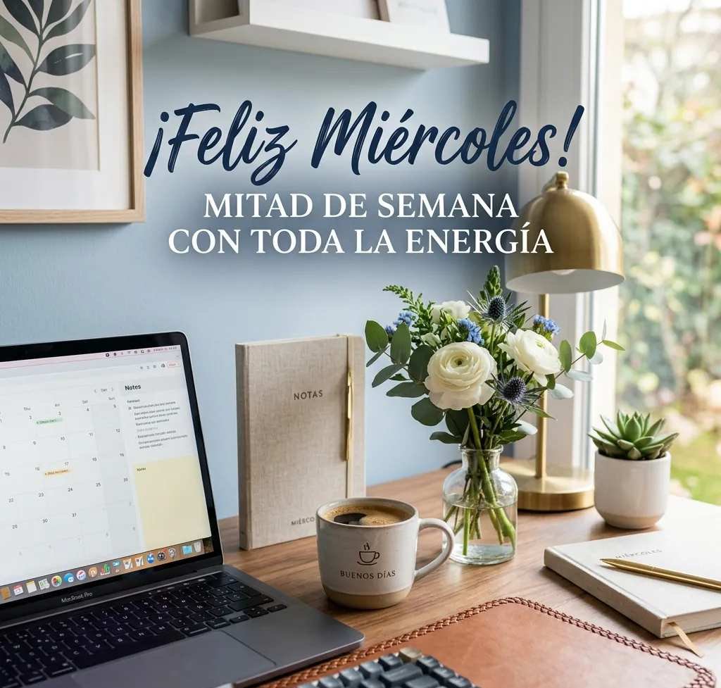 buenos dias feliz miercoles