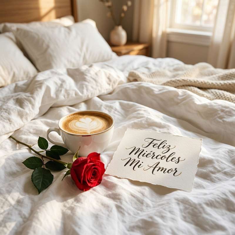 buenos dias miercoles amor