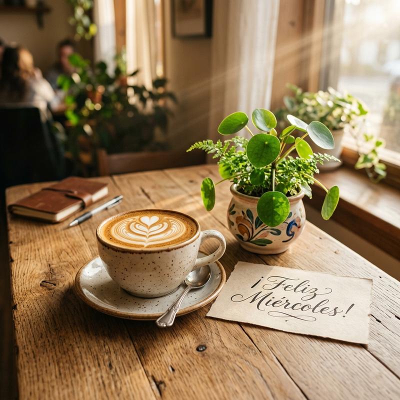 buenos dias miercoles cafe