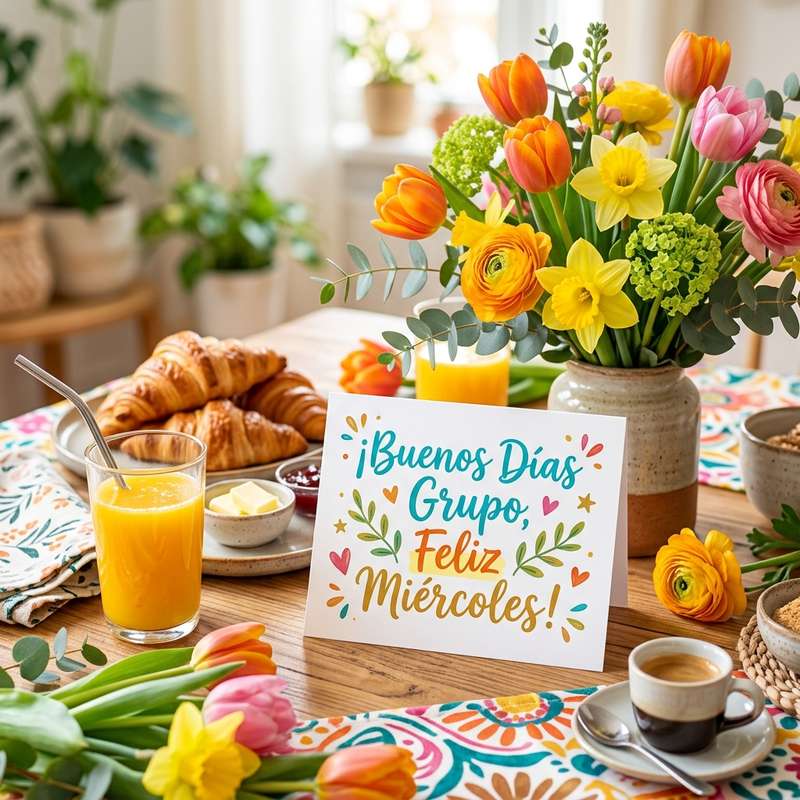 buenos dias miercoles grupo