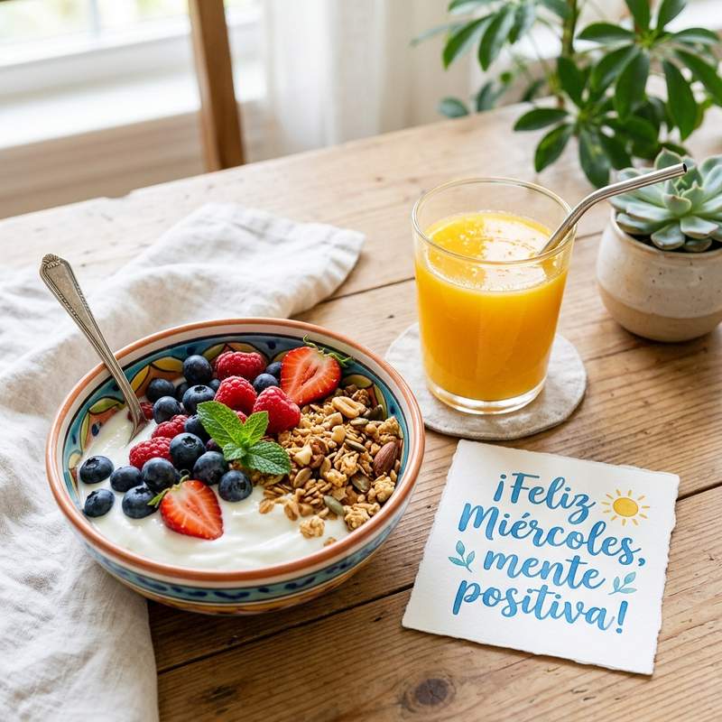 buenos dias miercoles positivo