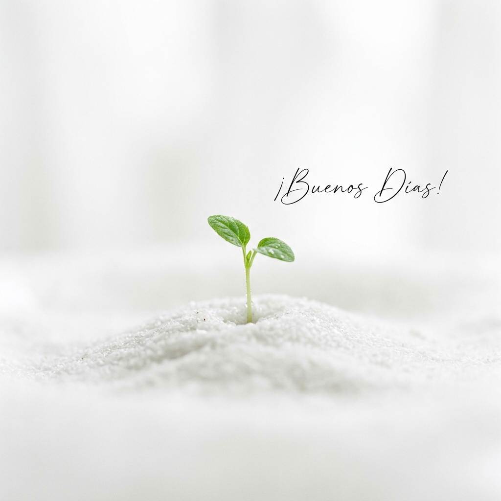 Imágenes de Buenos Días Minimalistas