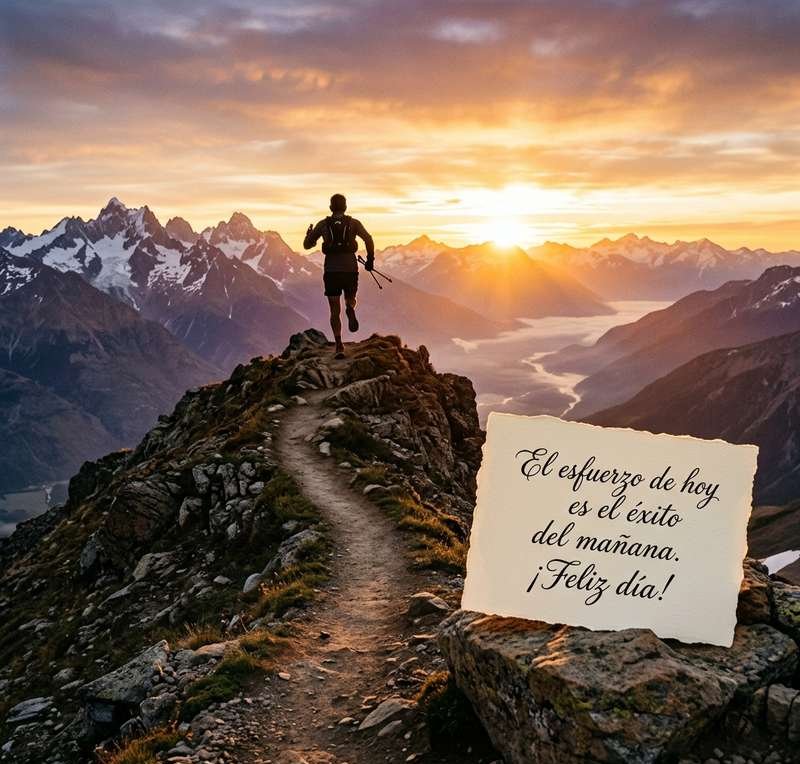 buenos dias motivacion esfuerzo