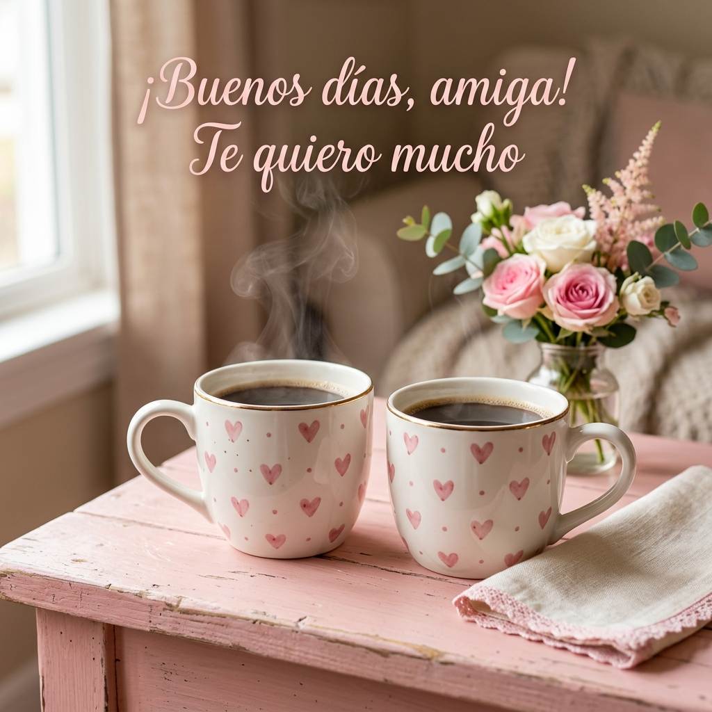 Imágenes de Buenos Días Para una Amiga