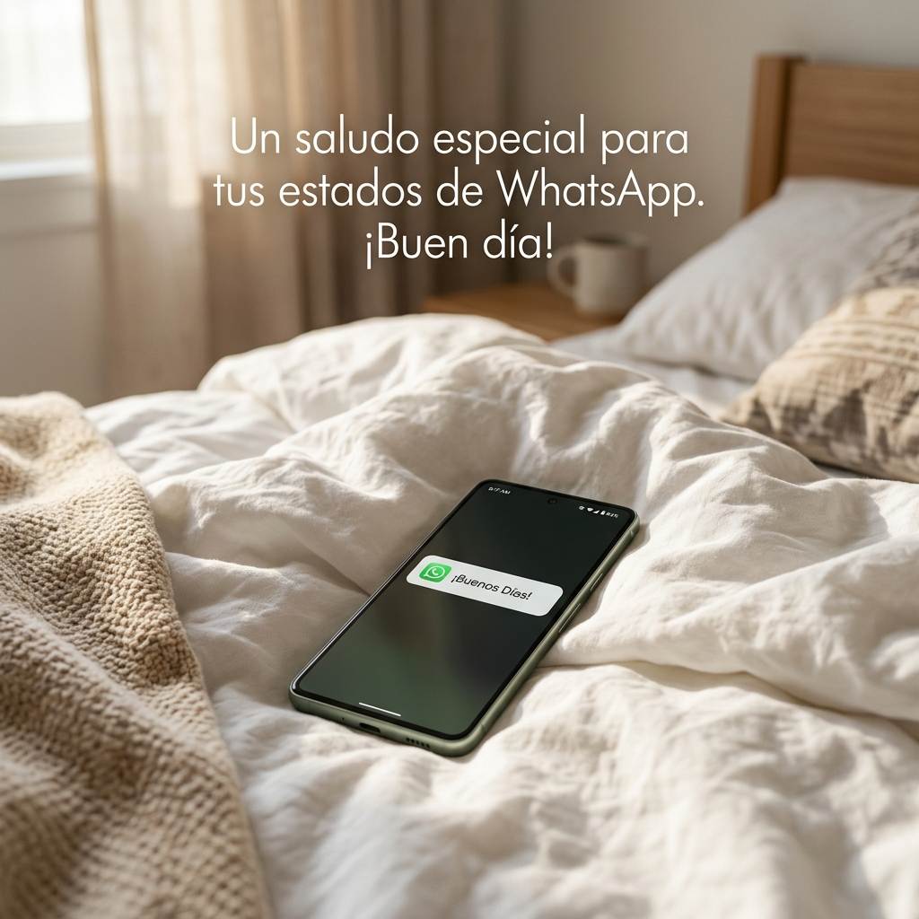 buenos dias whatsapp estado movil