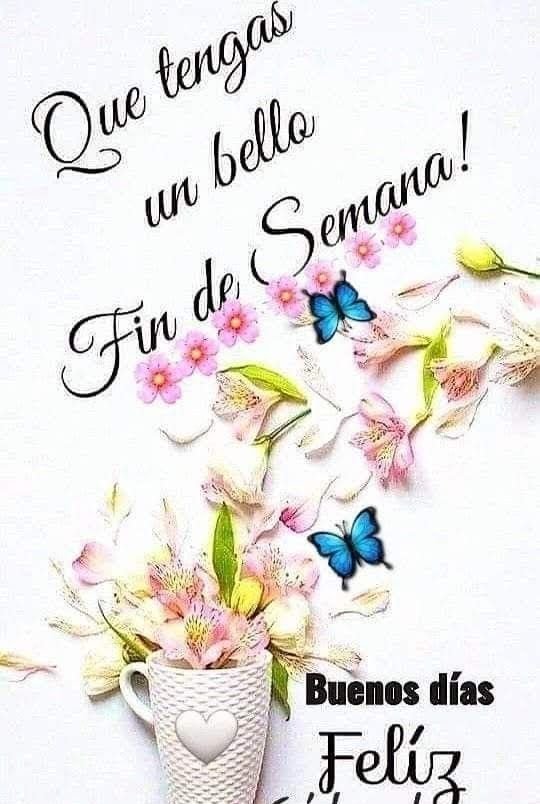 Imágenes de Buenos Días Fin de Semana