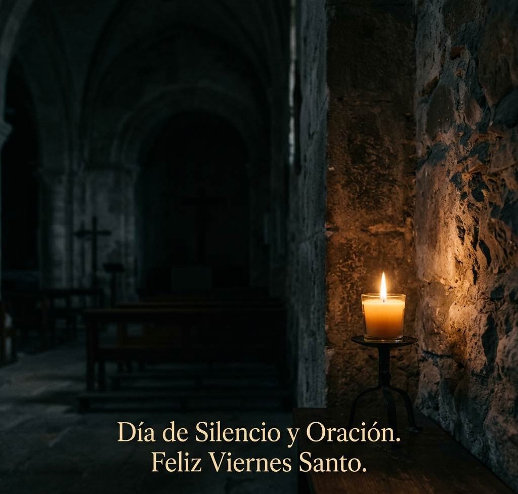 Mensaje de silencio y oración para el Viernes Santo